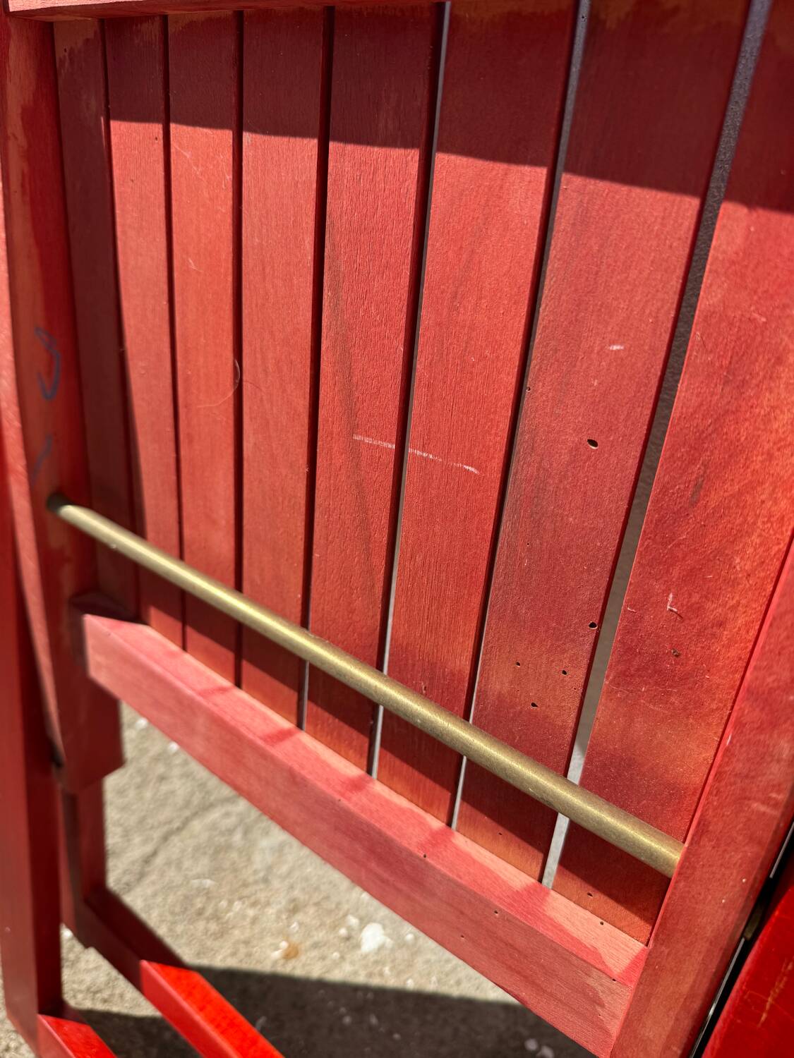 Aldo Jacober folding chairs from the 1970s.