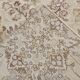 5x9 Vintage Brown Cream Classic Turkish Rug, 165x284Cm