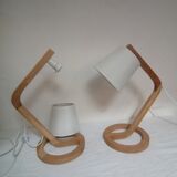 Pair of modernist lamps