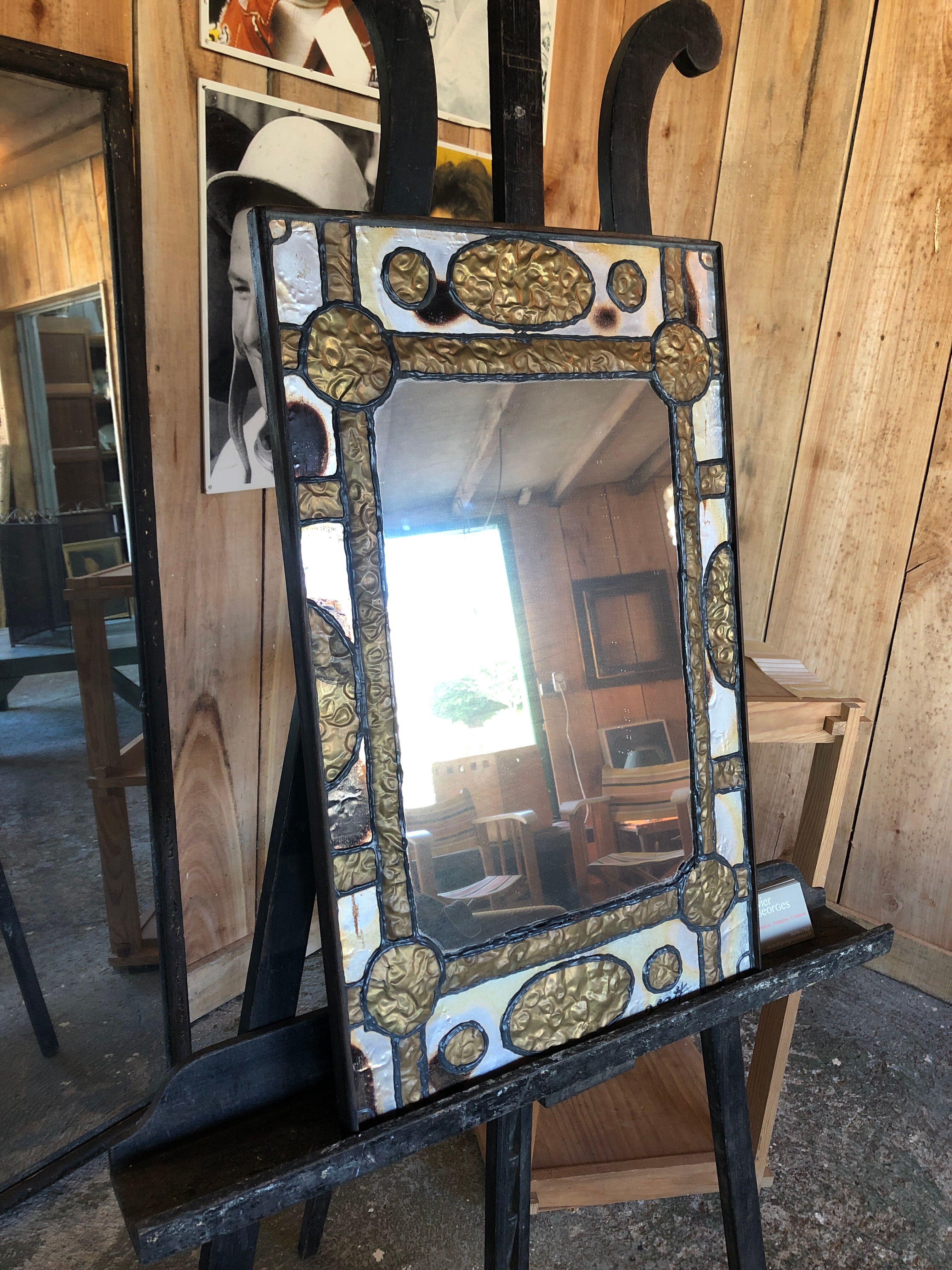 Ethnic mirror 66x41cm