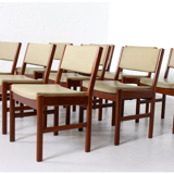 Vintage teak lounge chairs, Denmark, by MCM