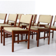 Vintage teak lounge chairs, Denmark, by MCM