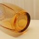 Vase en verre rose