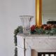 Slender glass vase