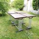 Lot of 4 tables bistro "Lelong"