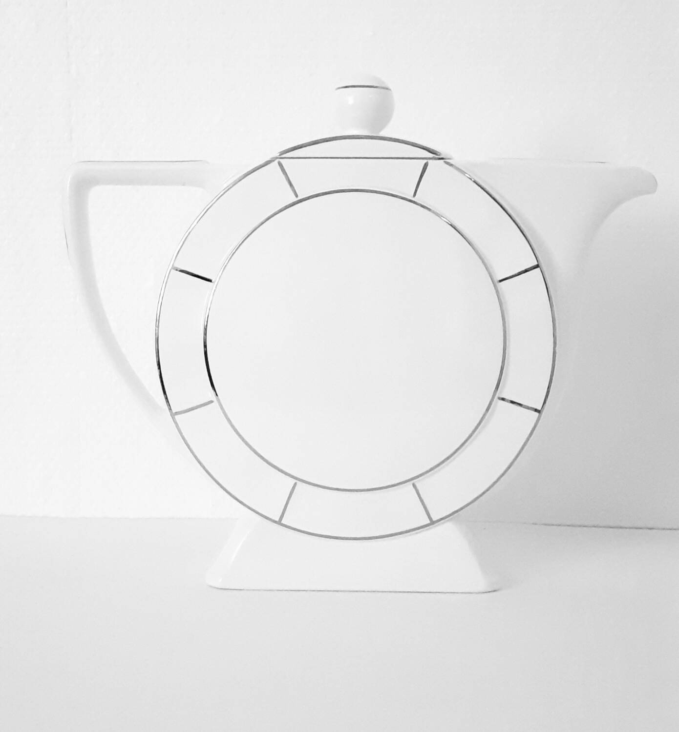 Digoin art deco porcelain coffee pot