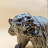 Royal Copenhagen glazed bear by Knud Kyhn 1950s rare