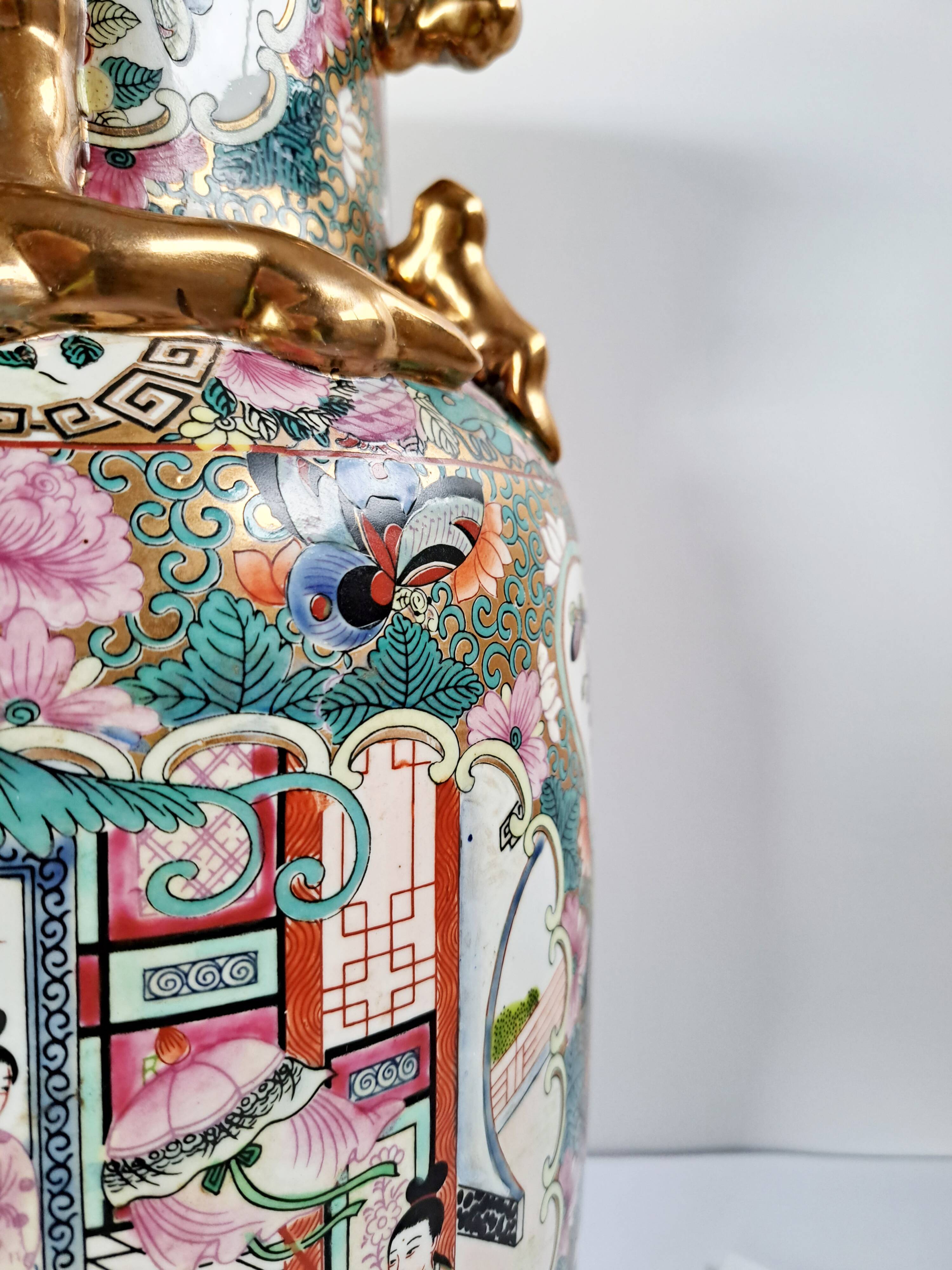 Vase en porcelaine de Chine Qianlong (1736–1795)