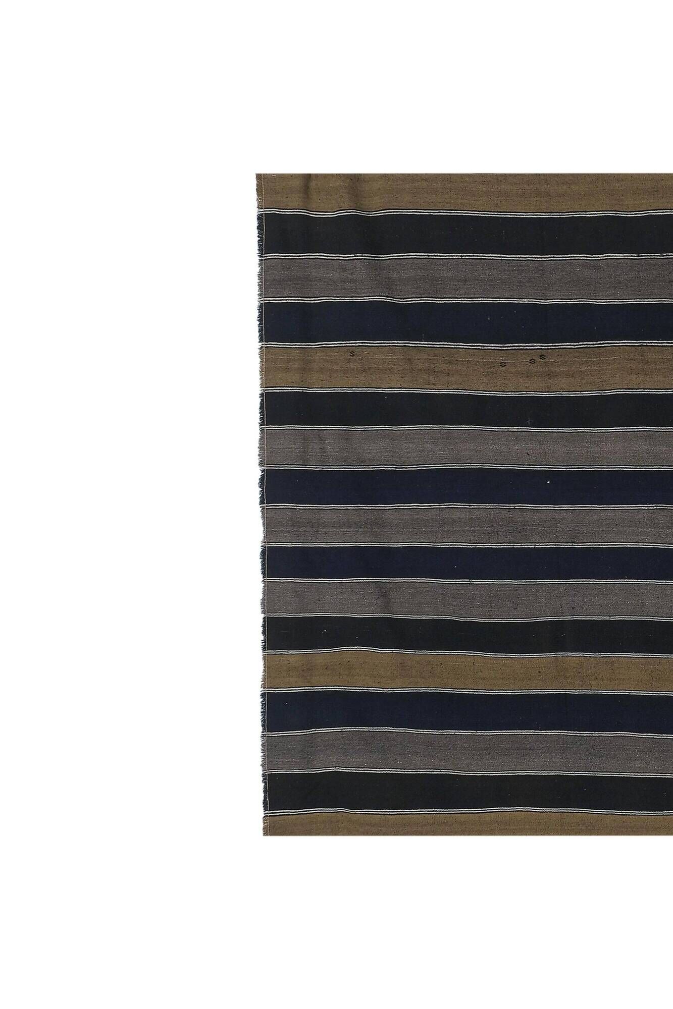 Vintage Turkish kilim, handwoven, 188x343 cm.