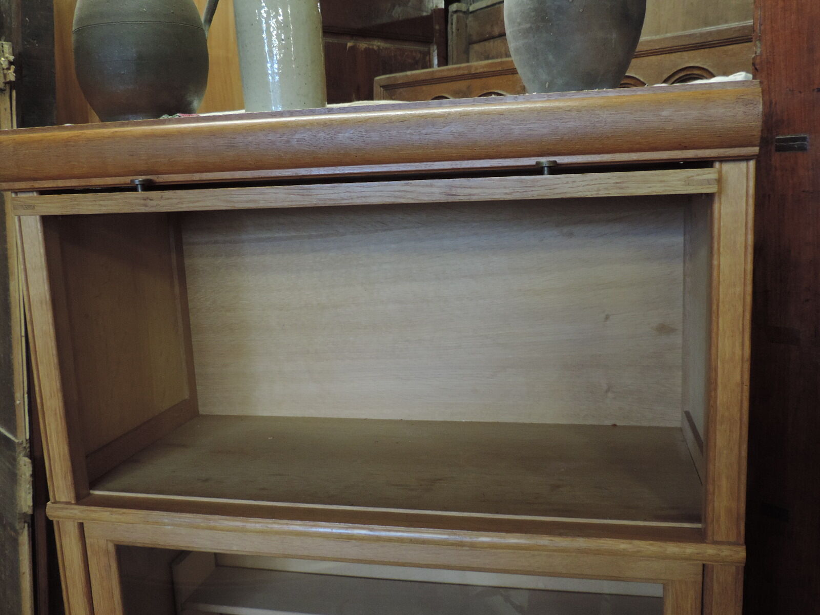 Furniture MD in light oak of vintage years.