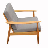 60s Armchair in grey