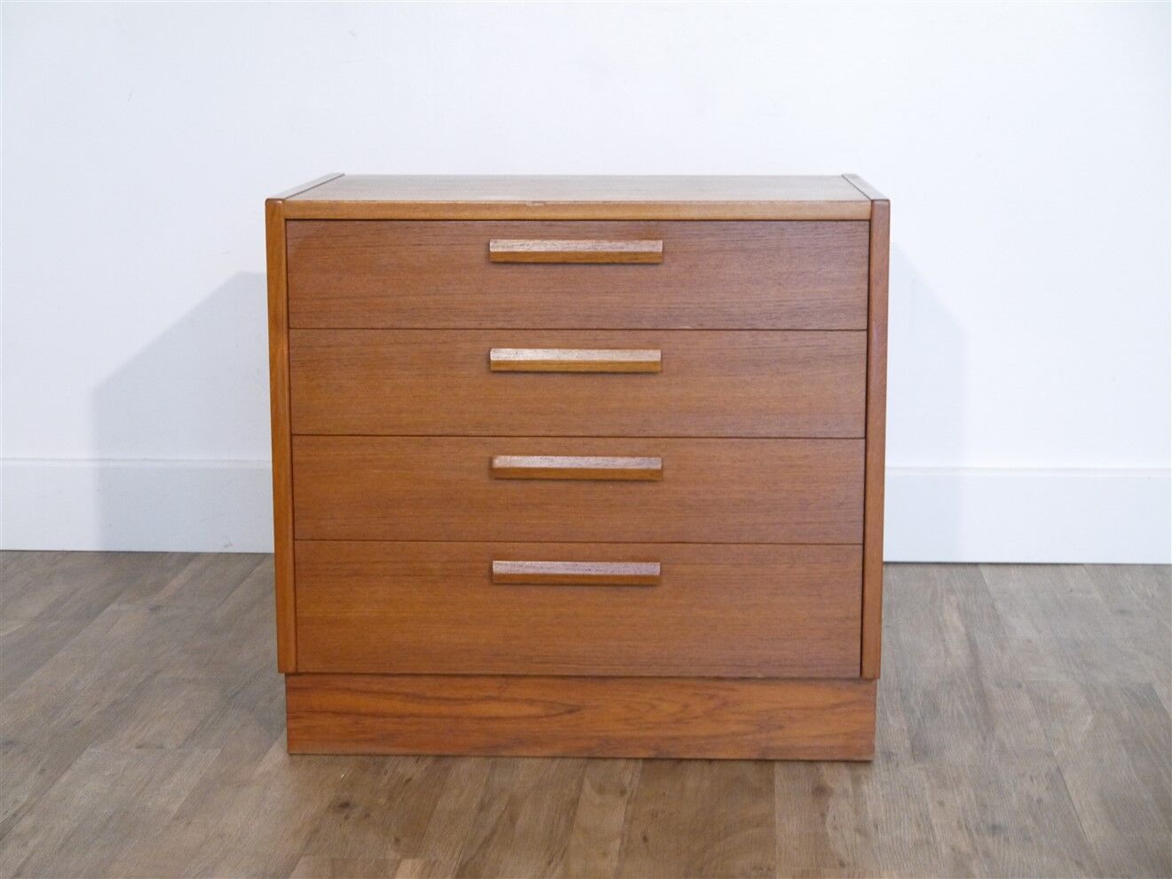Scandinavian vintage teak chest of drawers 1960