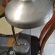 Vintage adjustable workshop lamp in aluminium from the 1930s.