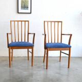 Set of 4 chairs and 2 armchairs by McIntosh.