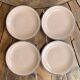 4 Villeroy & Boch vintage pink dessert plates