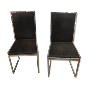 Paire de chaises design - italien