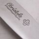 Christofle Rubans, 10 dessert knives, dessert, cheese, silver-plated metal.