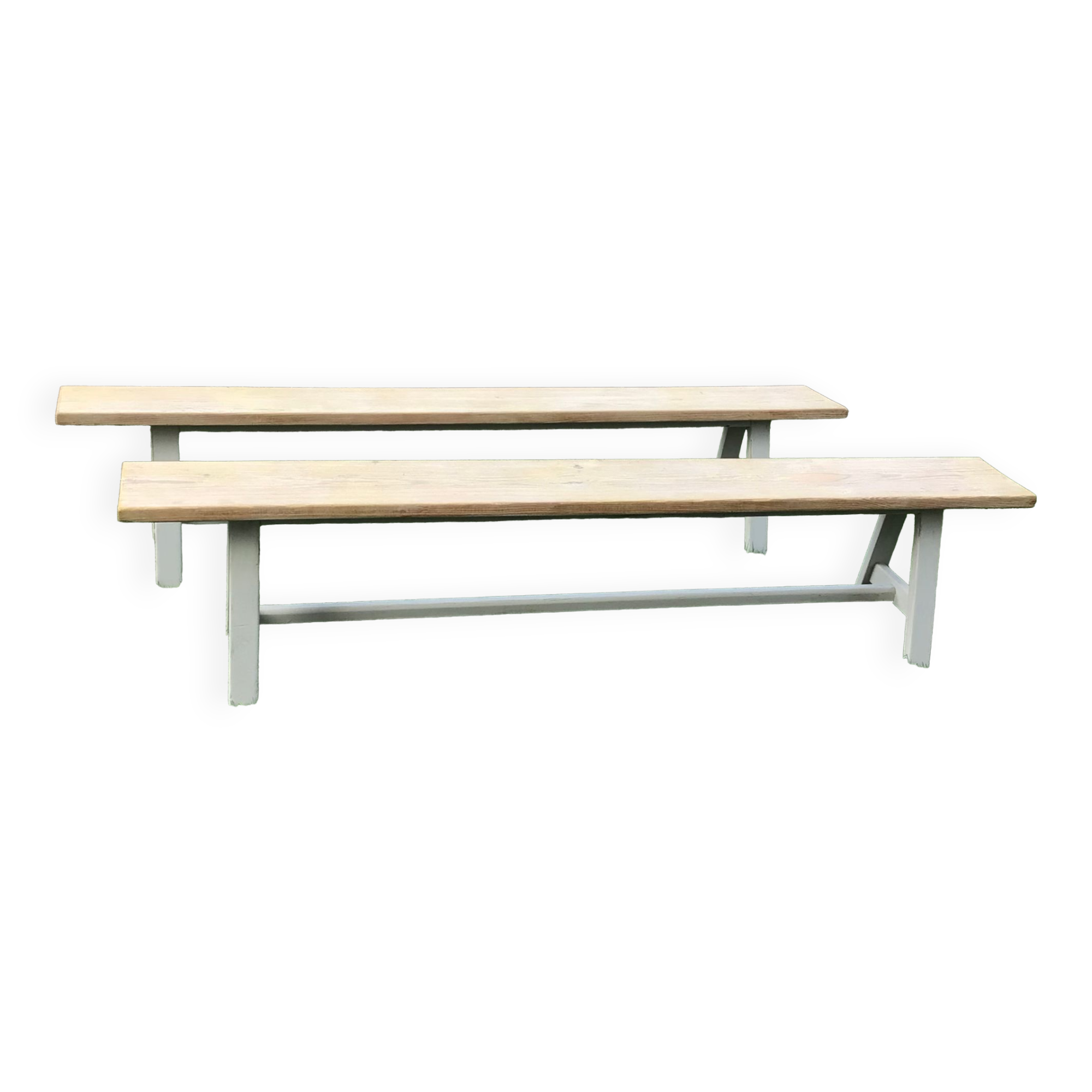 Pair of benches