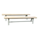 Paire de bancs