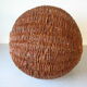 Old basket in wicker and wood Normandy deco kitchen farm normande 38 cm