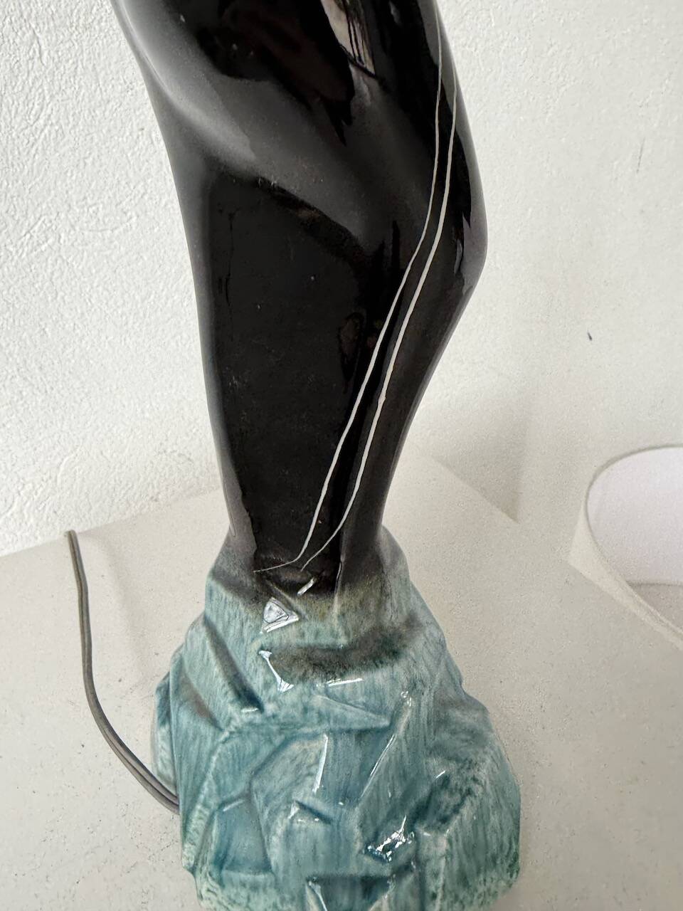 Monaco Monacera "woman" ceramic table lamp