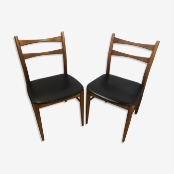 Lot of 2 Scandinavian chairs
