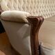 Louis XV velvet sofa from Genoa