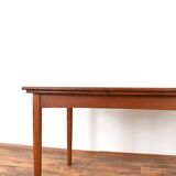 Mid-century Danish teak extendable dining table, 1960s.