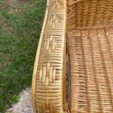 Rattan armchair