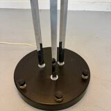 Ancien lampadaire des années 70 design Lemag vintage chromé 