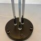 Ancien lampadaire des années 70 design Lemag vintage chromé 