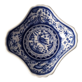 Plat Coumbra décor oiseau