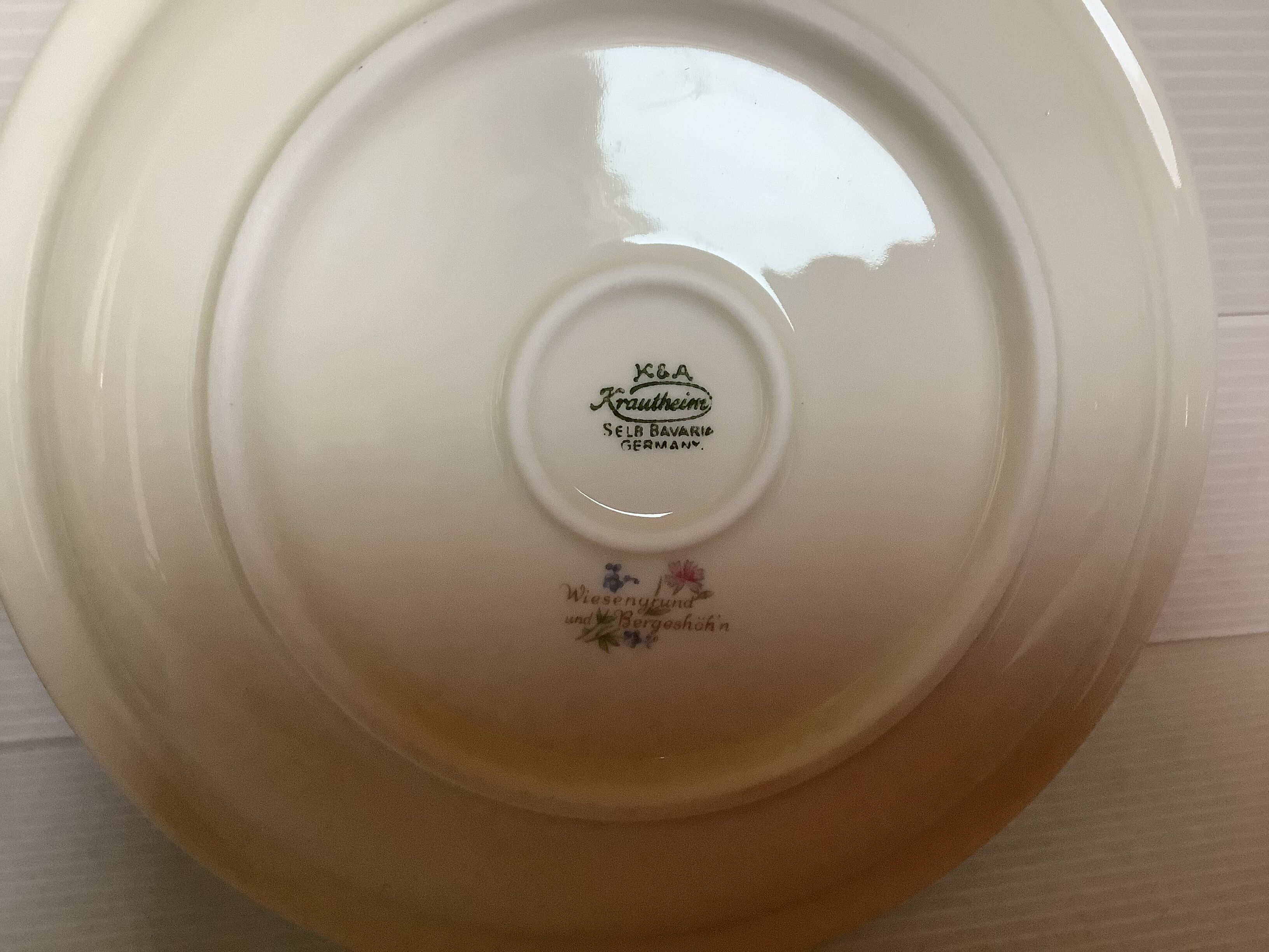Butter butter bell bavaria Germany krautheim selb
