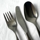 Cutlery set with storage furniture, Gero Zilduro (Netherlands), 100 pieces, stainless steel