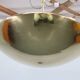 Restored Bauhaus or Art Deco brass chandelier, Czechoslovakia, circa 1930s