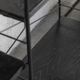 3-Bay shelving system in black by WHB, Germany, 1960’s
