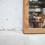 Vintage pine mirror