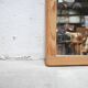 Vintage pine mirror