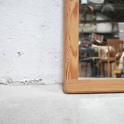 Miroir vintage en pin