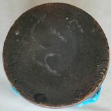 Ceramic vase in turquoise lava.