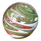 Sulphide glass paperweight