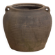Antique wabi sabi style vase with handles (c.1900) #17