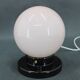 1950s Czechoslovakia recessed Bakelite glass lamp