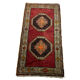 Vintage turkish pastel rug ,  97 x 52 cm