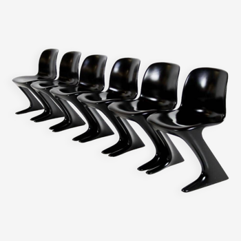 Suite de 6 chaises Z par Ernst Moeckl pour Horn Collection