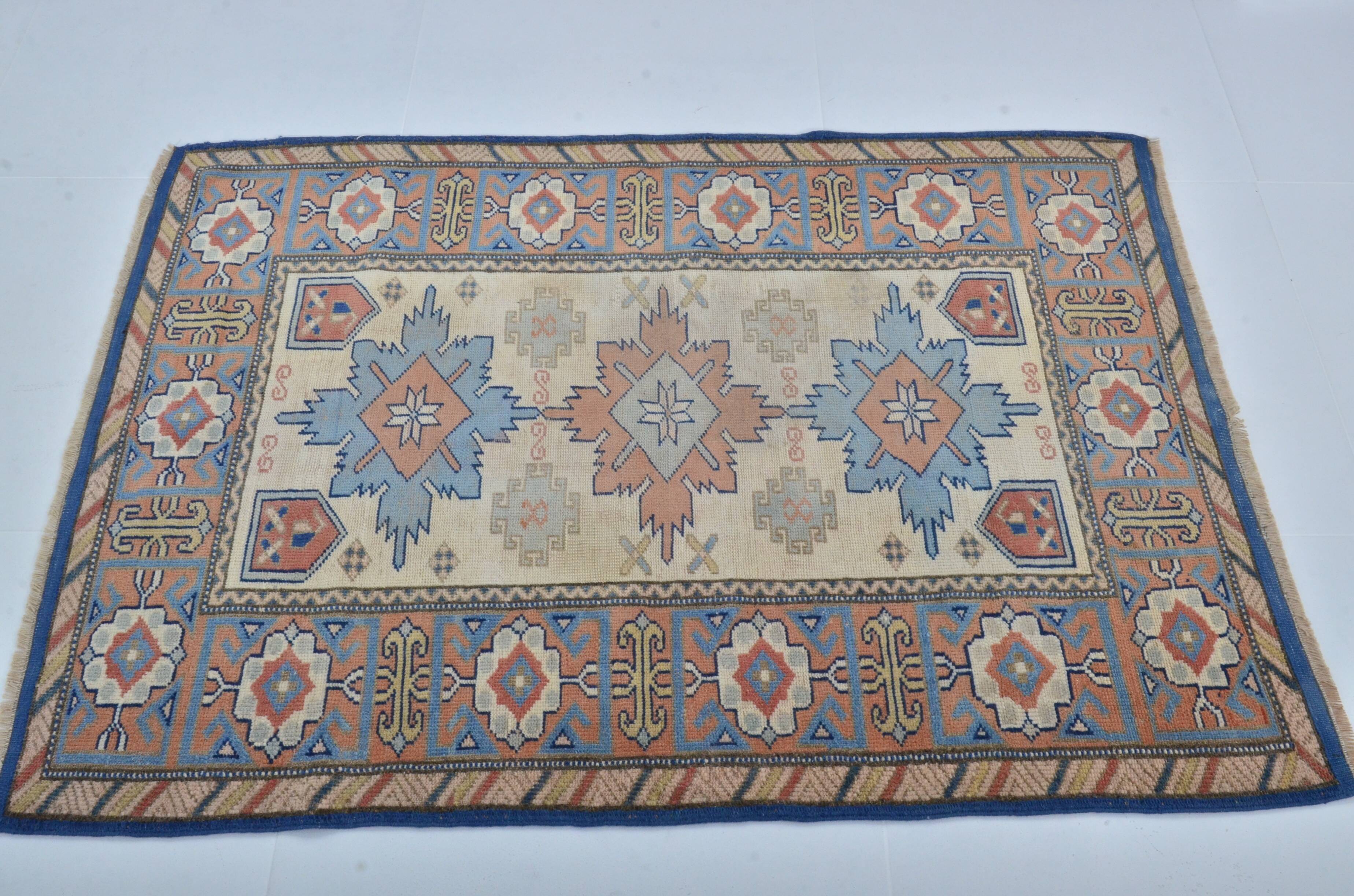 Oushak Vintage Wool Rug sku 3425