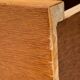 Rattan wardrobe with tapered legs from the 1960s.