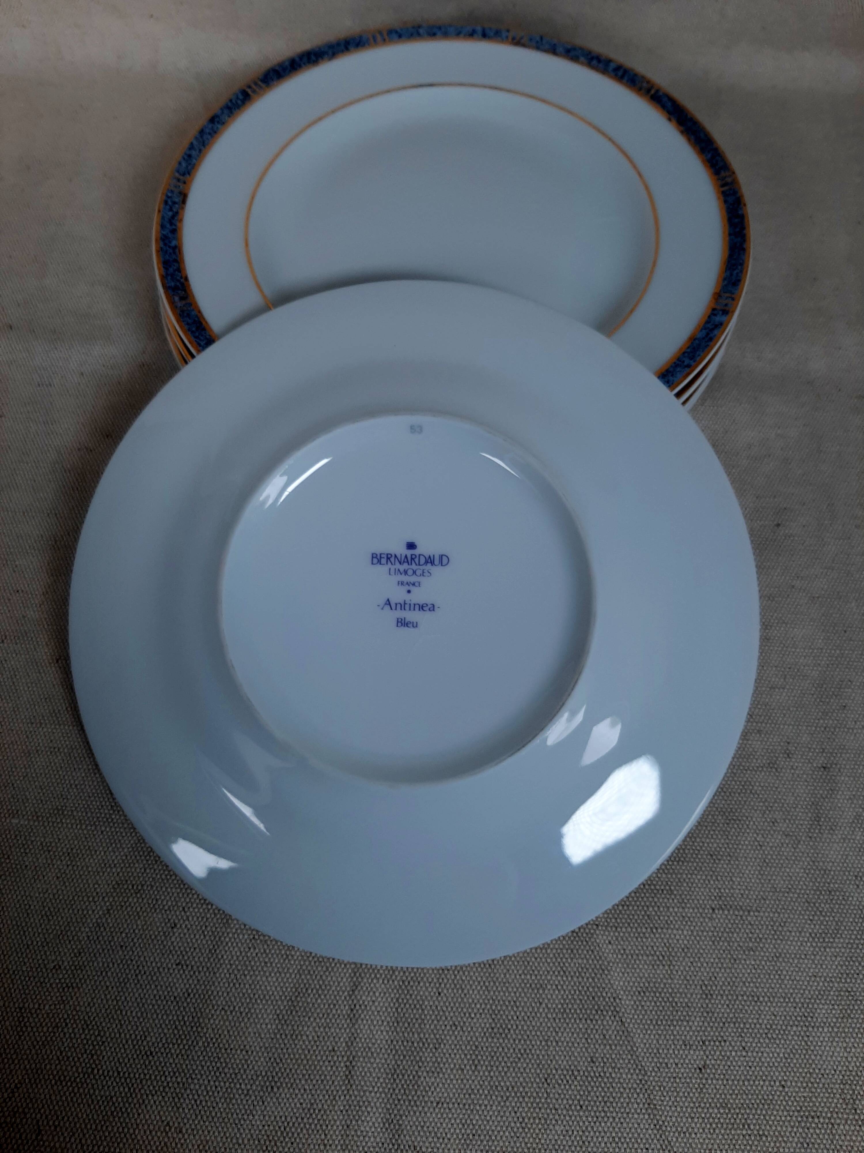 Bernardaud Limoges Antinea service plates