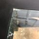 Set de 3 tables gigognes en verre et bois noir