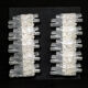 Pair of vintage lucite sconces, 1960